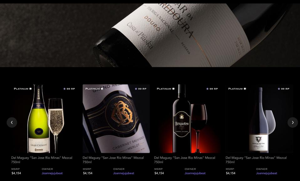 Soignér fine wine marketplace