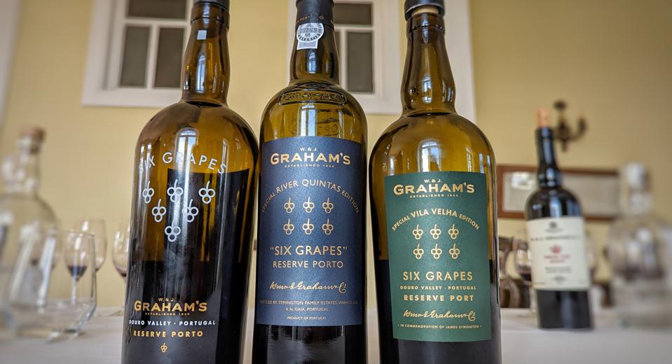 Six Grapes Reserve, Six Grapes Reserve Special River Quintas Edition and Six Grapes Special Vila Velha Edition