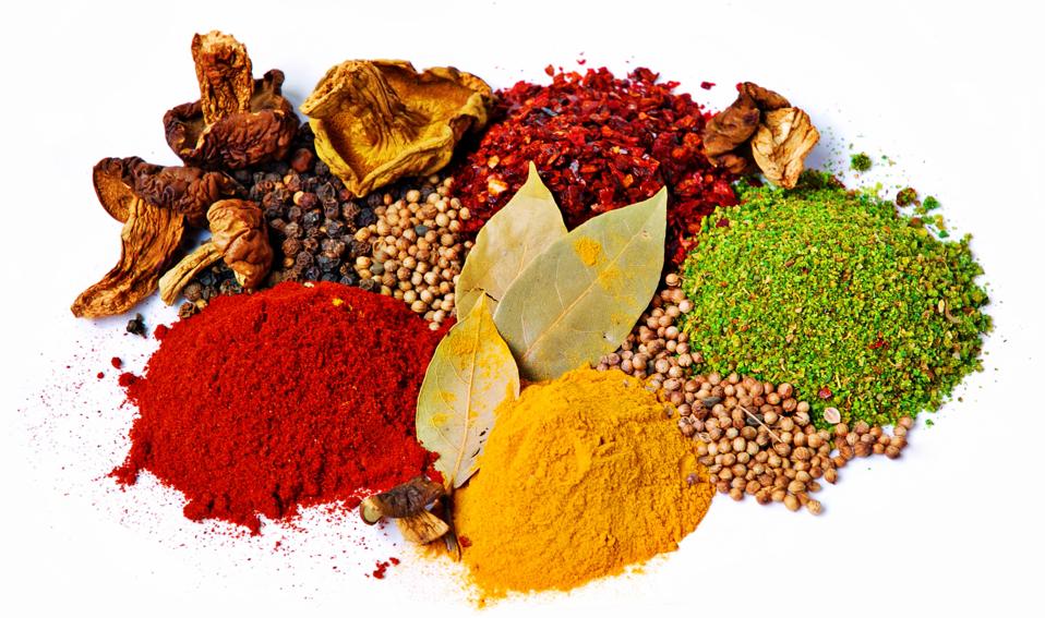 Set of spices