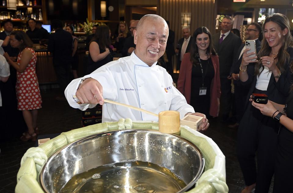 Caesars Entertainment Celebrates Grand Opening Of Nobu At Paris Las Vegas