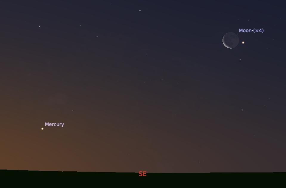 Wednesday, January 18, 2023- Moon near Antares