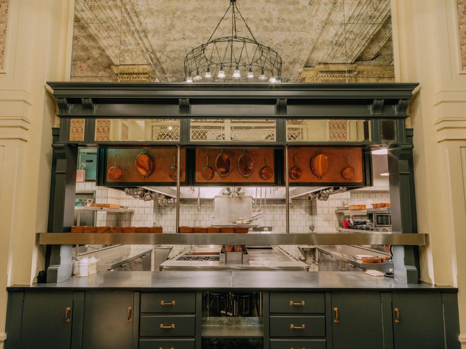 Pass and Open Kitchen at Koloman