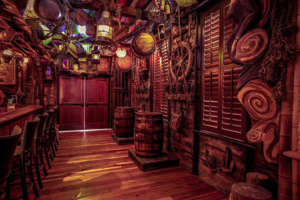 One part of The Bamboo Room.