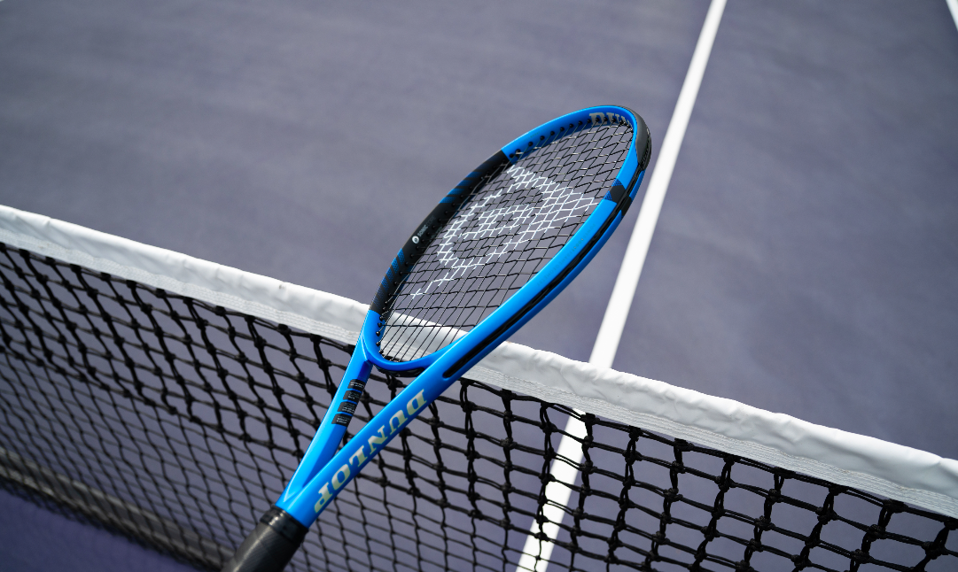 Tennis Racket Dunlup Dunlop Improves Comfort On Power-Focused FX Tennis Racket