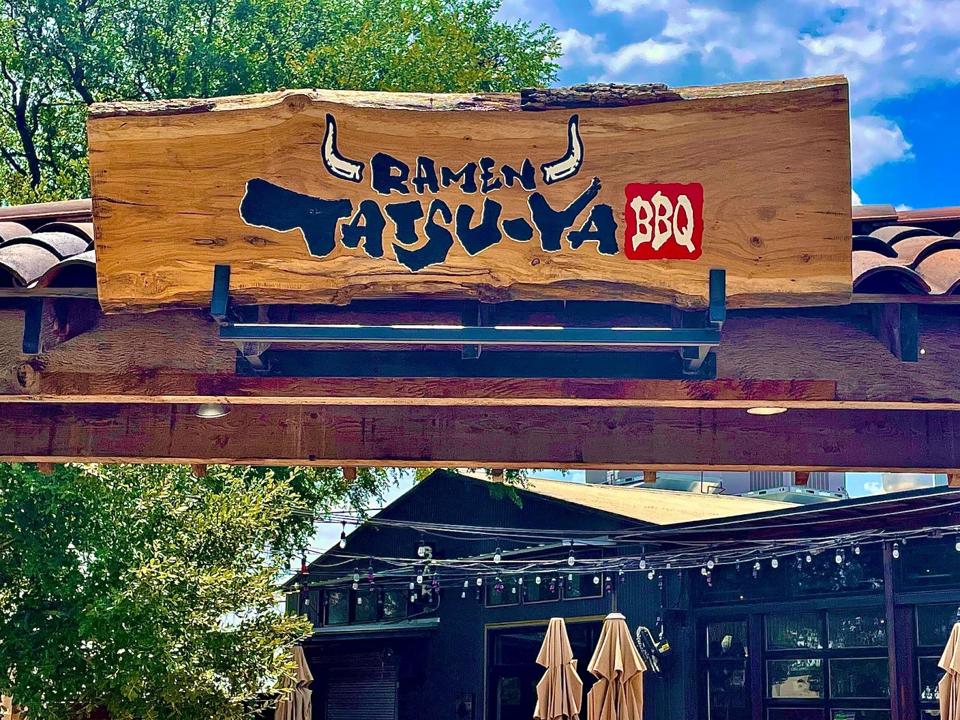 Facade of Ramen Tatsu-Ya BBQ restaurant