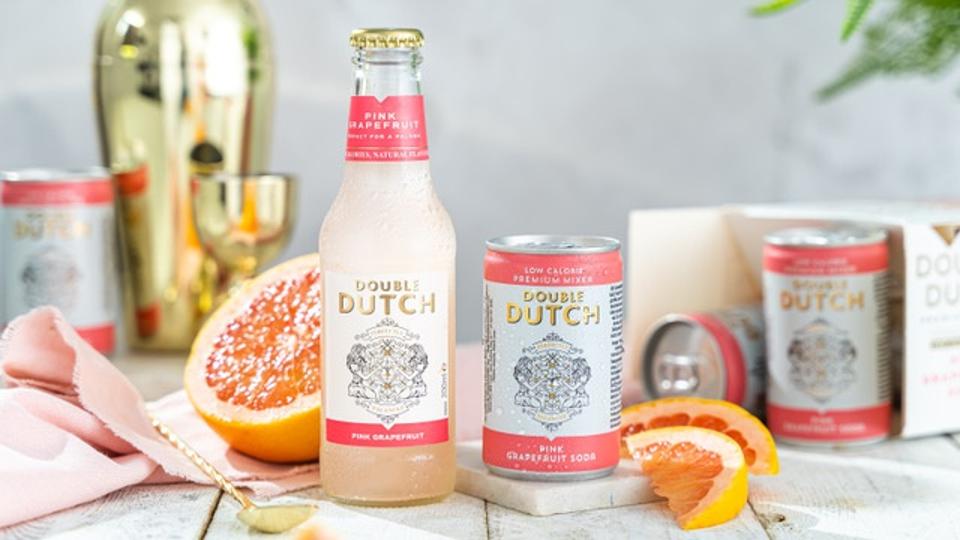 mixer in cans and bottle