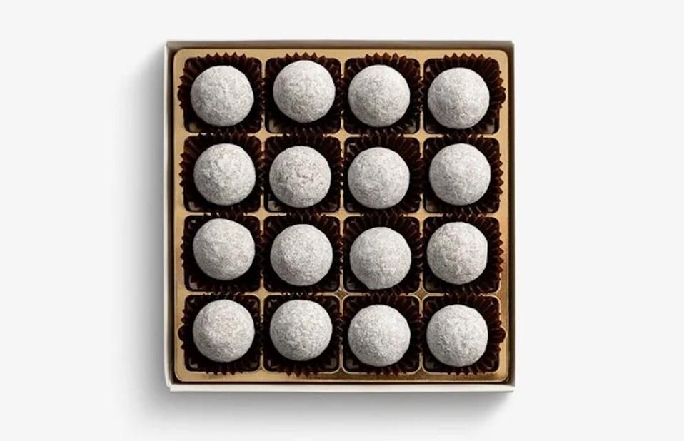 Champagne truffles