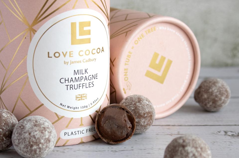 Love Cocoa Milk Champagne Truffles