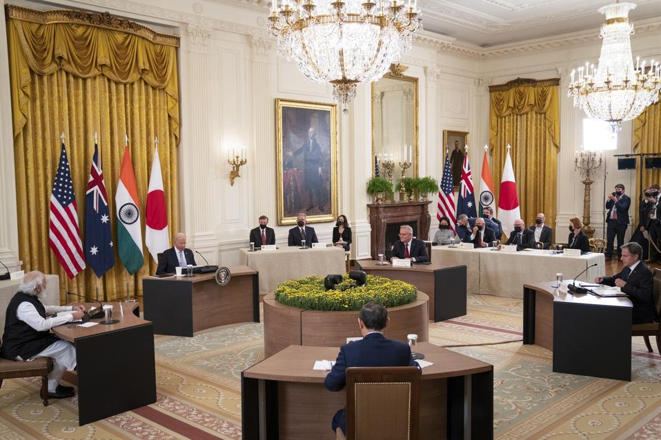 El presidente Biden organiza la cumbre Quad Nation con líderes de Australia, Japón e India