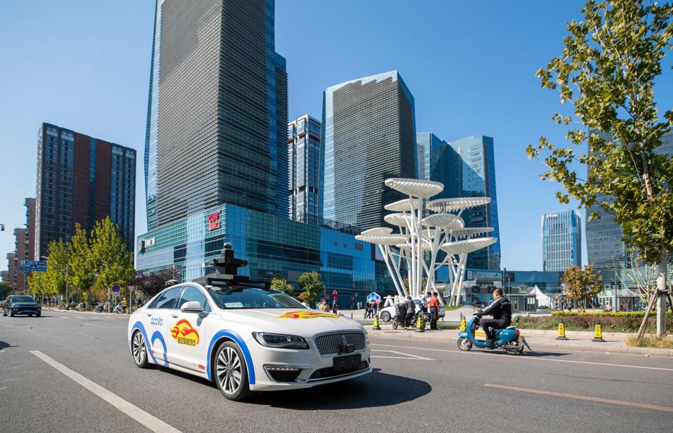 Baidu Pilota Robotaxi En Beijing