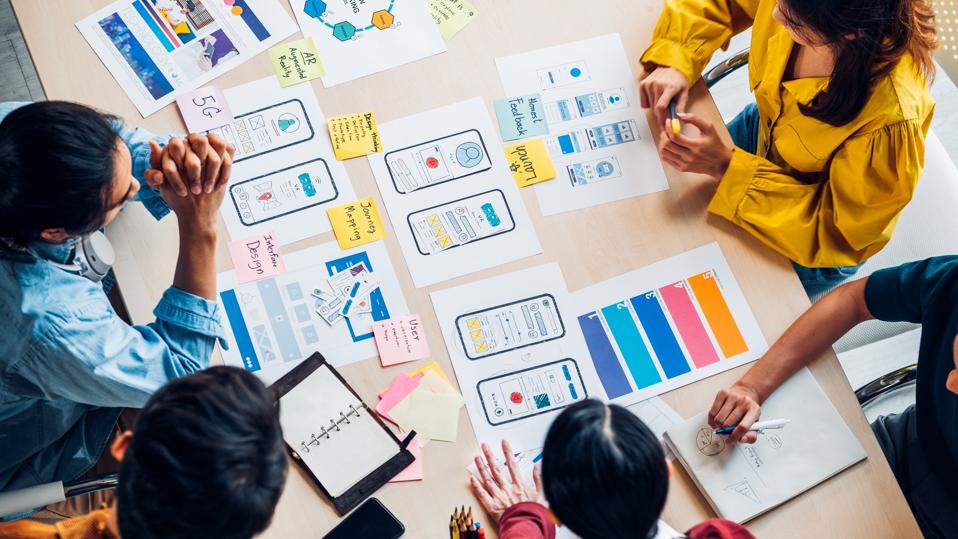 Innovation Team At Work