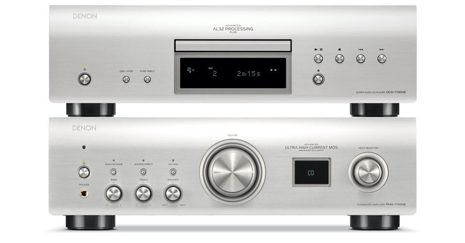 CD-програвач Denon DCD-1700NE та підсилювач PA-1700