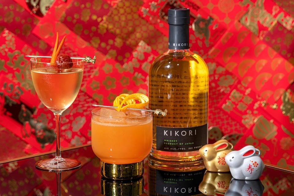 kikori whiskey cocktails