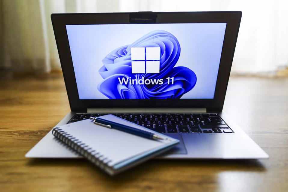 portátil con Windows 11