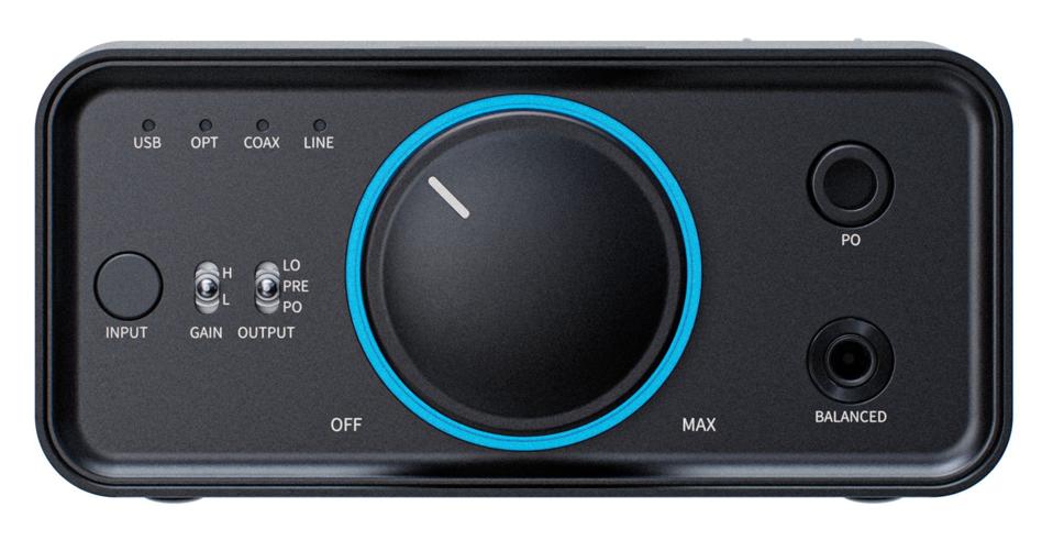 Vista frontal de FiiO K7