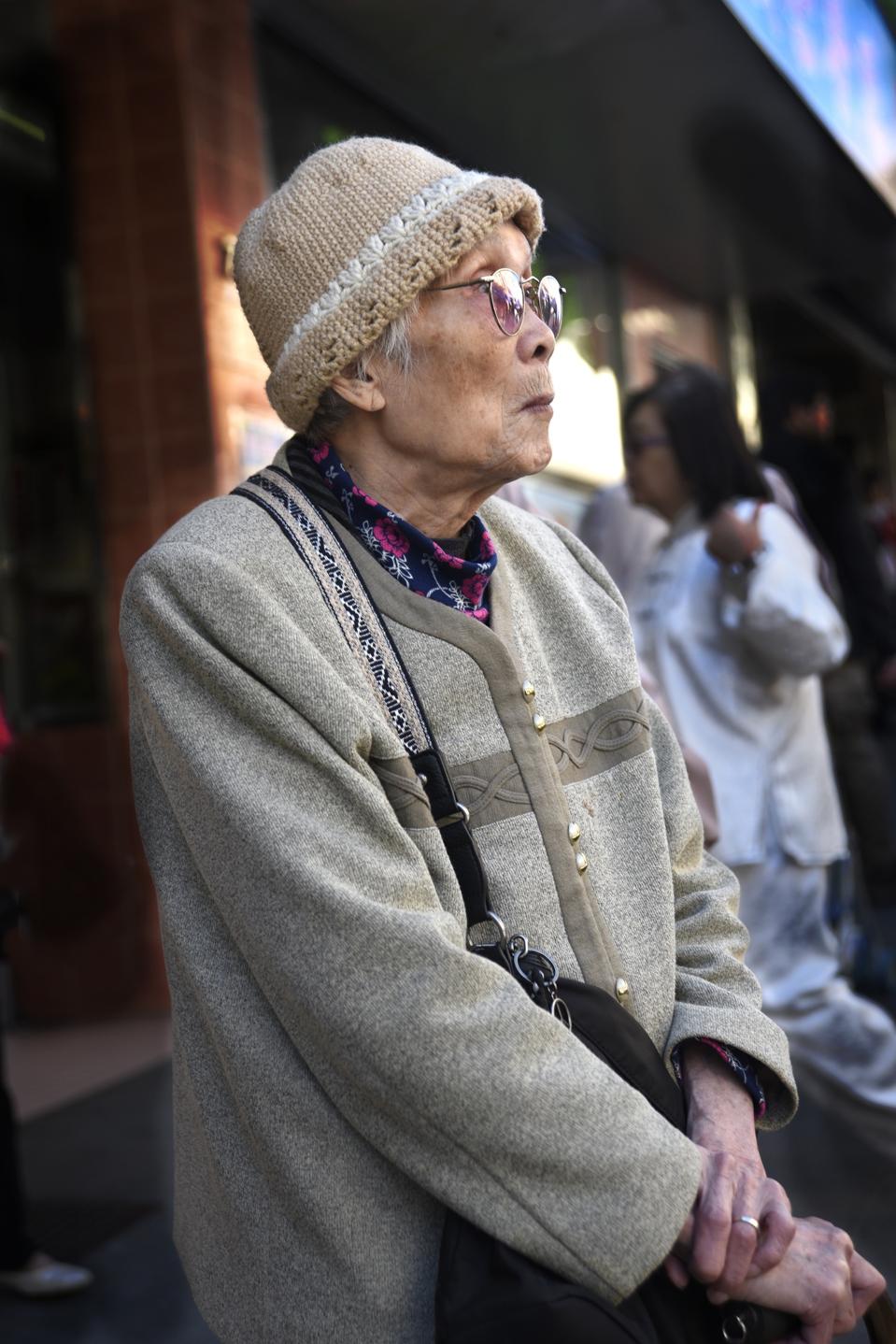 Elderly Chinese woman