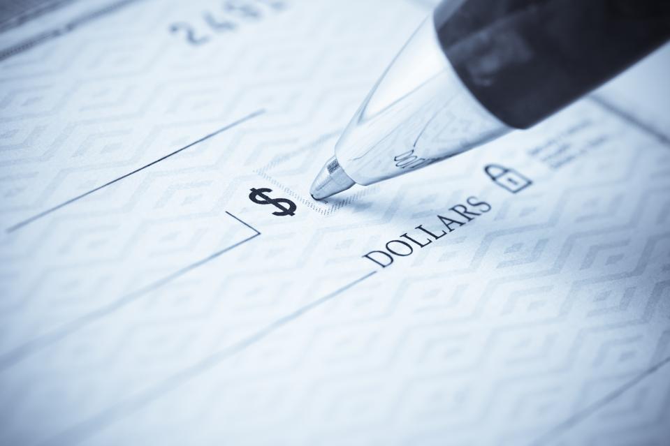 44% of Americans say they have not written a check in the past year.