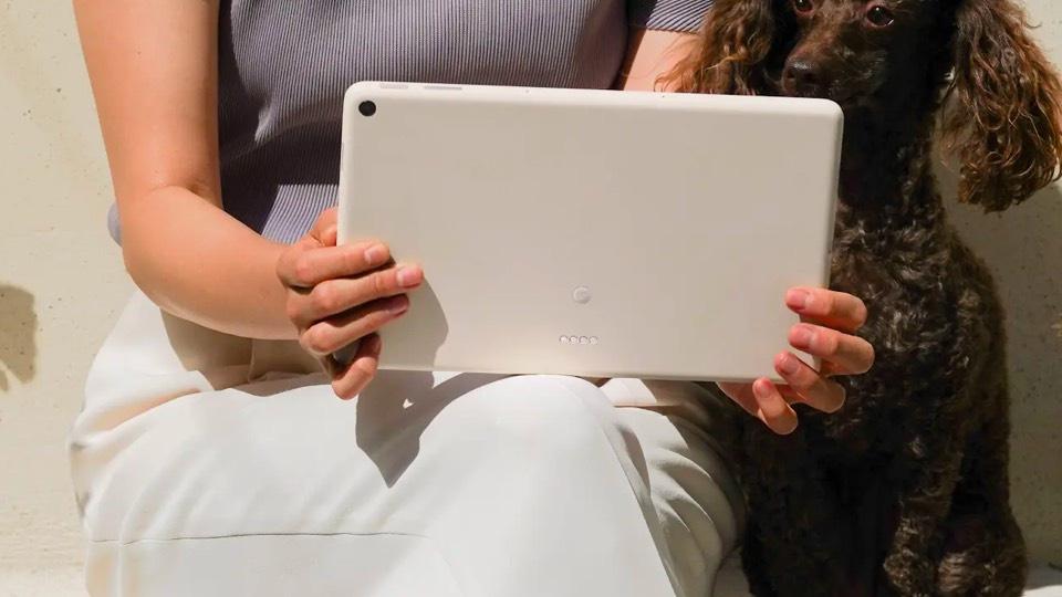 Vista previa de la tableta Google Pixel.