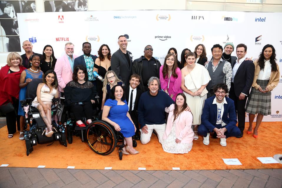 The events presenters and winners