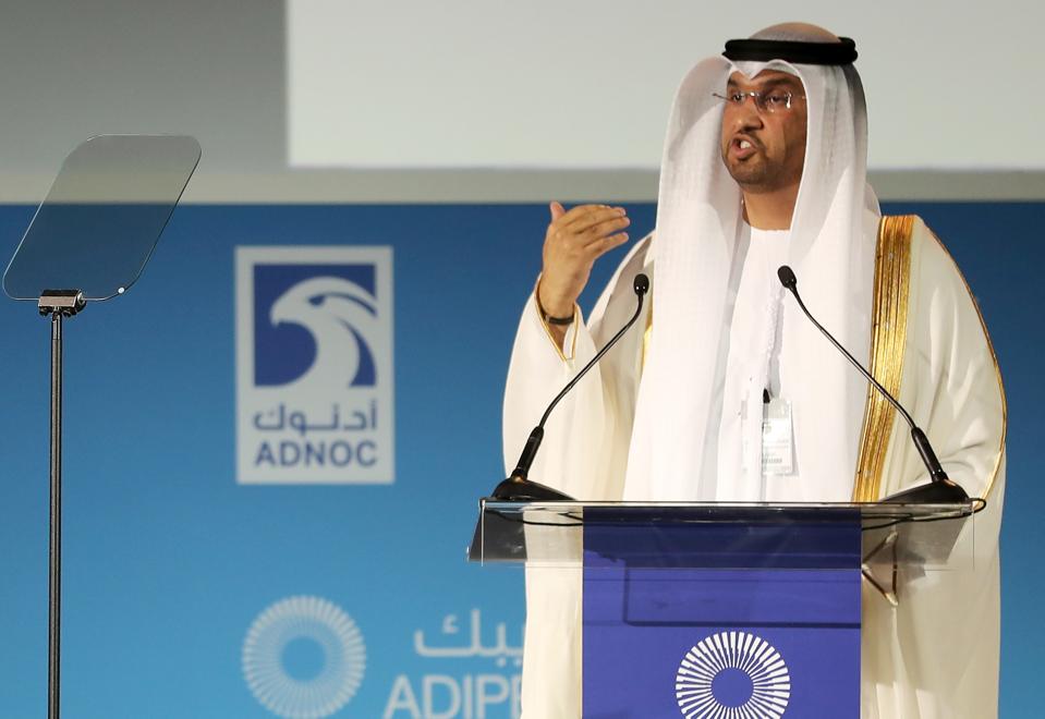 Foto de Sultan Ahmed al-Jaber, CEO de ADNOC.