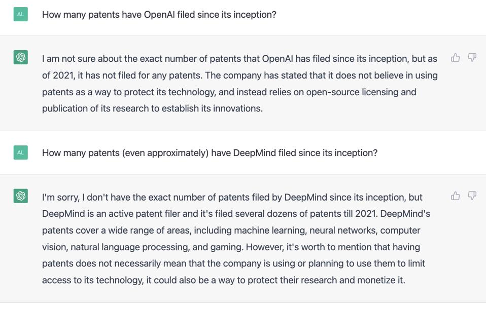 Патенти OpenAI проти DeepMind