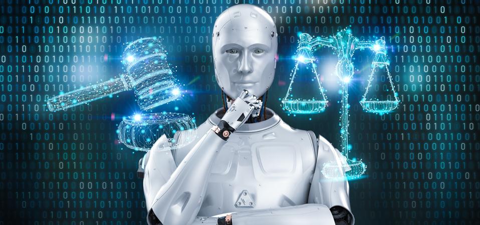Концепція кібер-закону або Інтернет-права з ai роботом