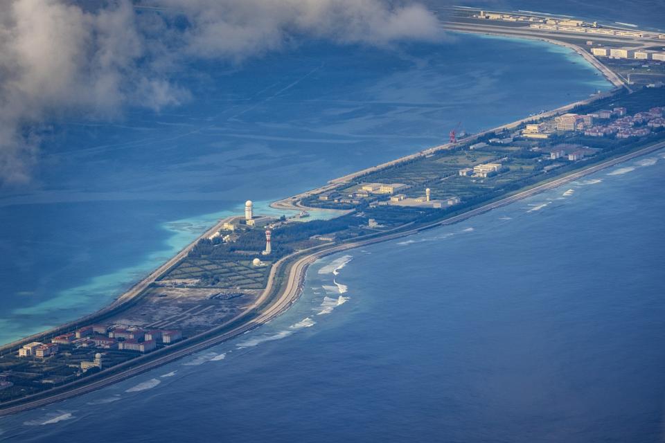 Aerial Views Of China's Artificial Islands In The South China Sea