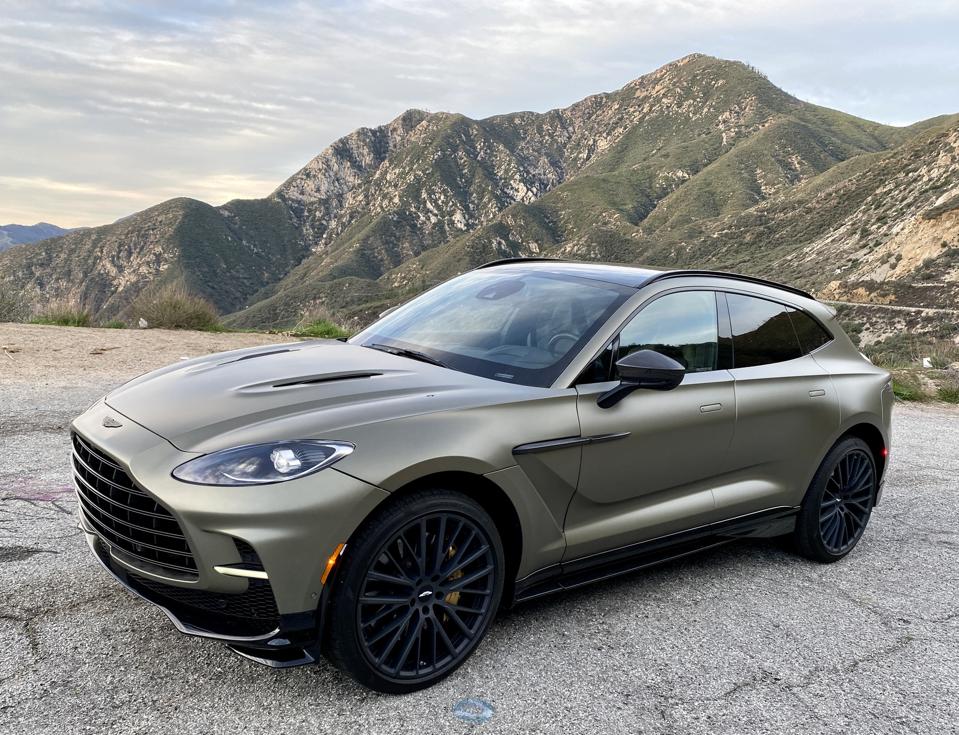 Test-Driving The 697-Horsepower Aston Martin DBX707, A Ferocious