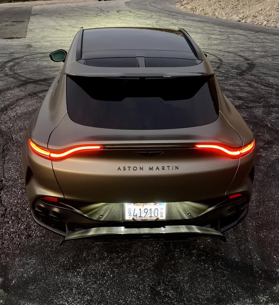 Test-Driving The 697-Horsepower Aston Martin DBX707, A Ferocious