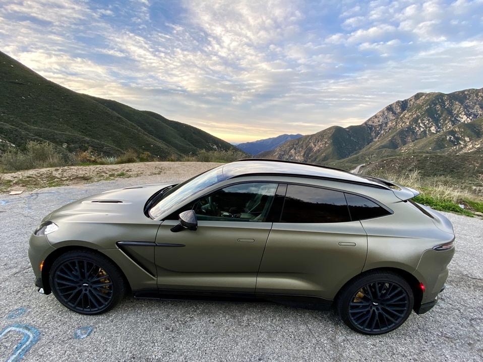 Test-Driving The 697-Horsepower Aston Martin DBX707, A Ferocious