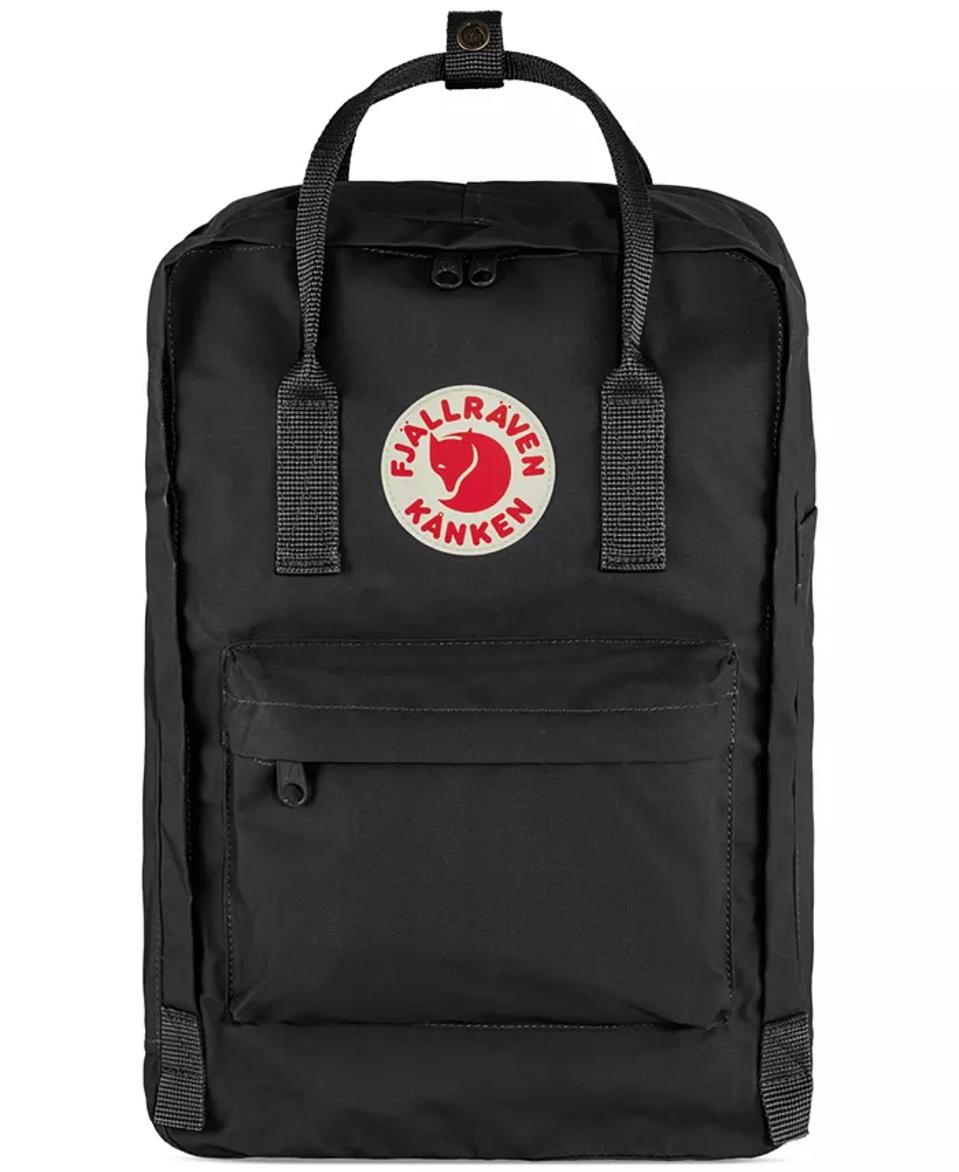 best ladies laptop backpack Women's Work Backpack with Laptop Compartment, Gray / 14 Inches Laptop Fjallraven Kanken Classic Backpack Handy Side Pocket elastic mesh color:BE