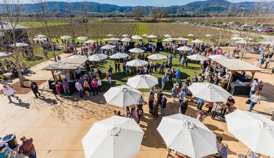 The release day festivities as Silver Oak.