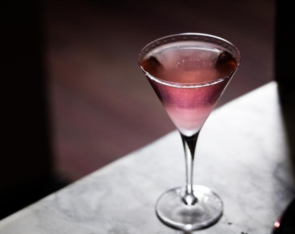 The Pretty in Pamplemousse cocktail.