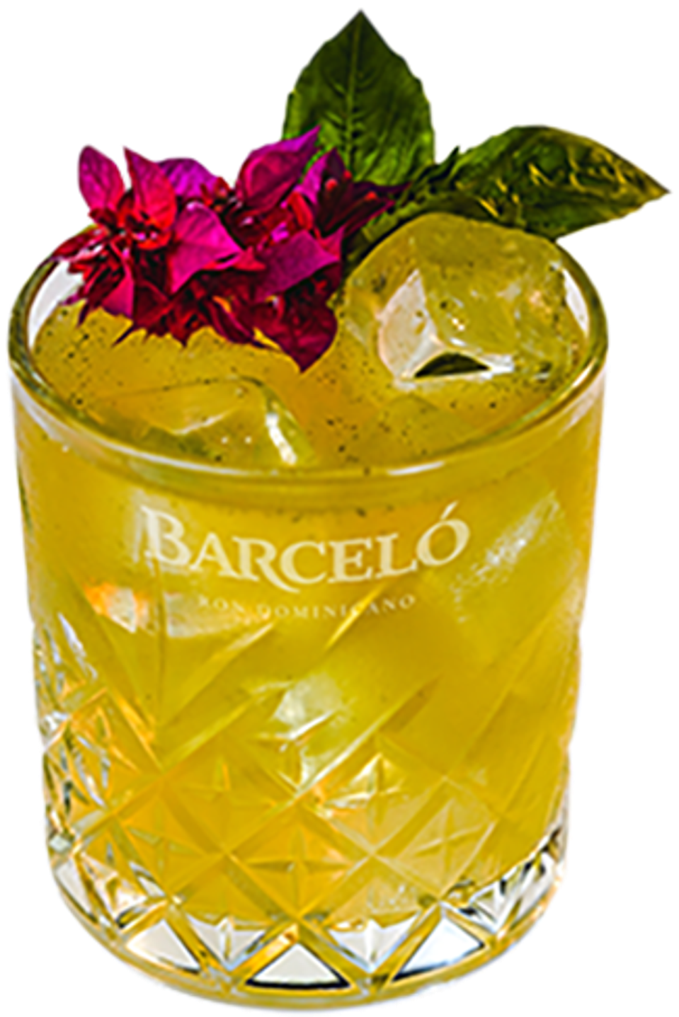 The Orange Basil Smash Cocktail.