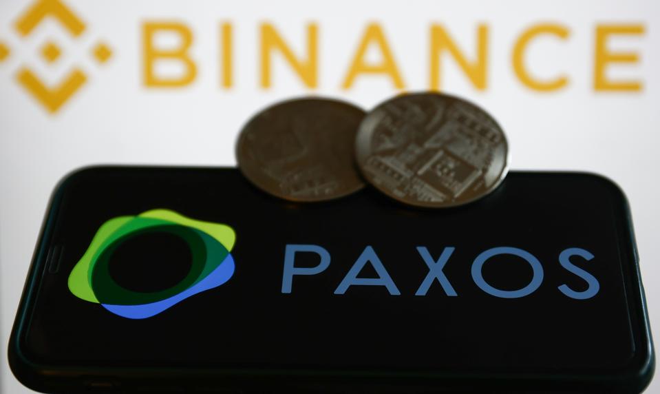 BUSD, Binance And Paxos Photo Illustrations
