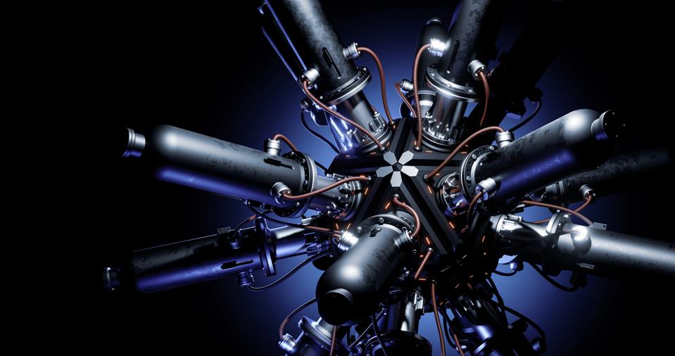 Illustration of fusion reactor