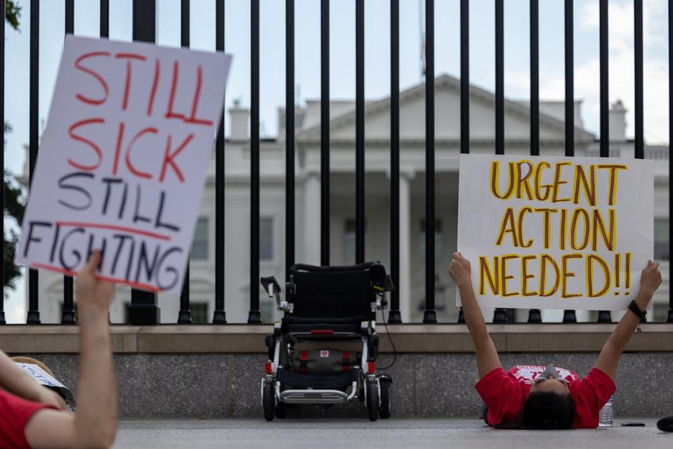 ME and Covid-19 WH Protest