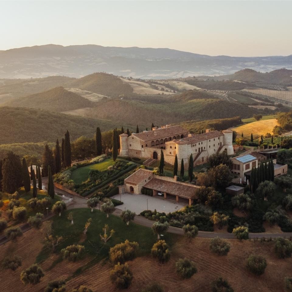 Castello ColleMassari, an ancient castle that Claudio Tipa restored