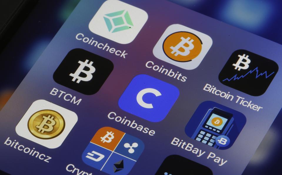Coinbase Cryptocurrency Exchange Website : Illustration