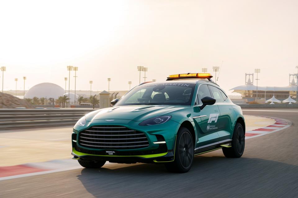 Aston DBX707 F1 medical car