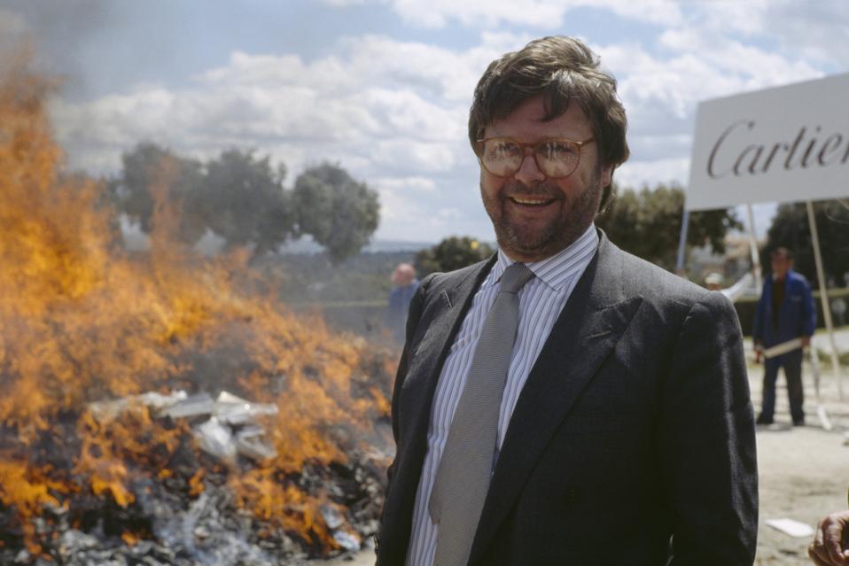 French Cartier CEO Alain Dominique Perrin