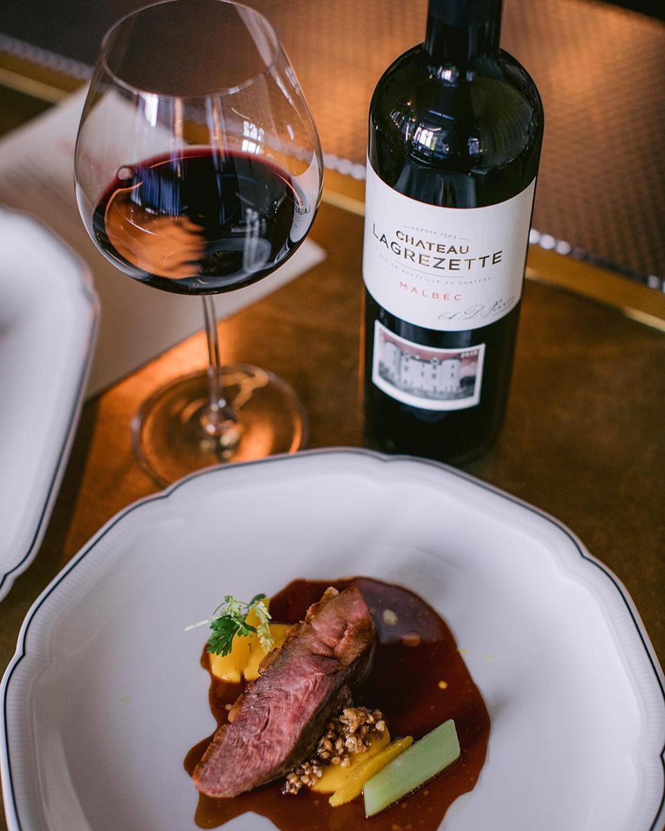 wine and food Photo Credit Mel Barlow