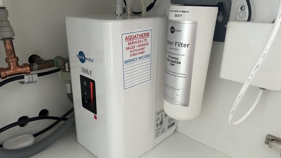Steaming Hot Water Tap Filter