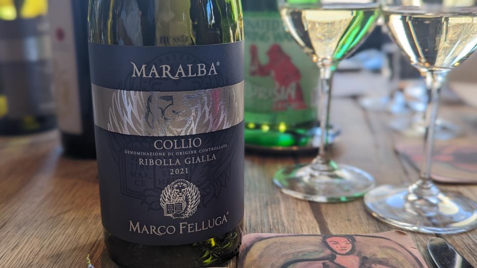 2021 Marco Felluga Winery ‘Maralba’ Ribolla Gialla Photo Credit Cathrine Todd