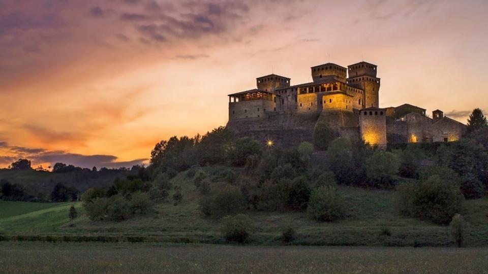 Torrechiara Castle near Parma