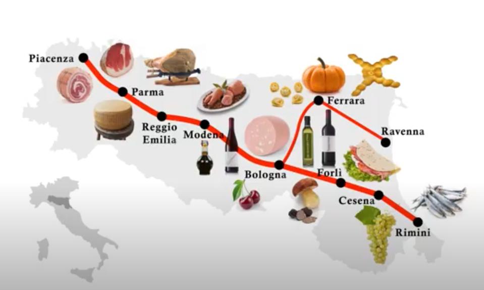 Via Emilia food products