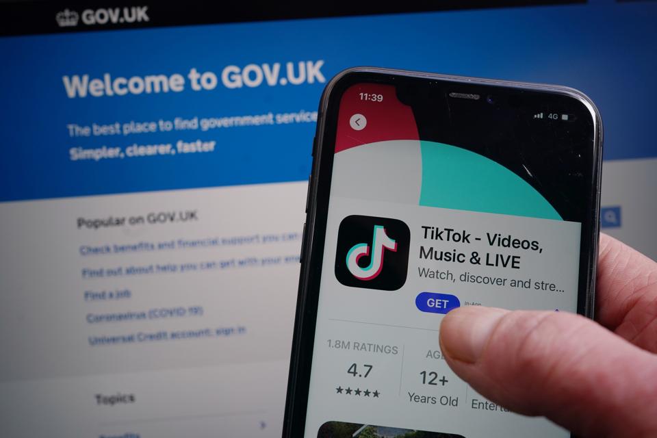 TikTok ban on Government phones and devices