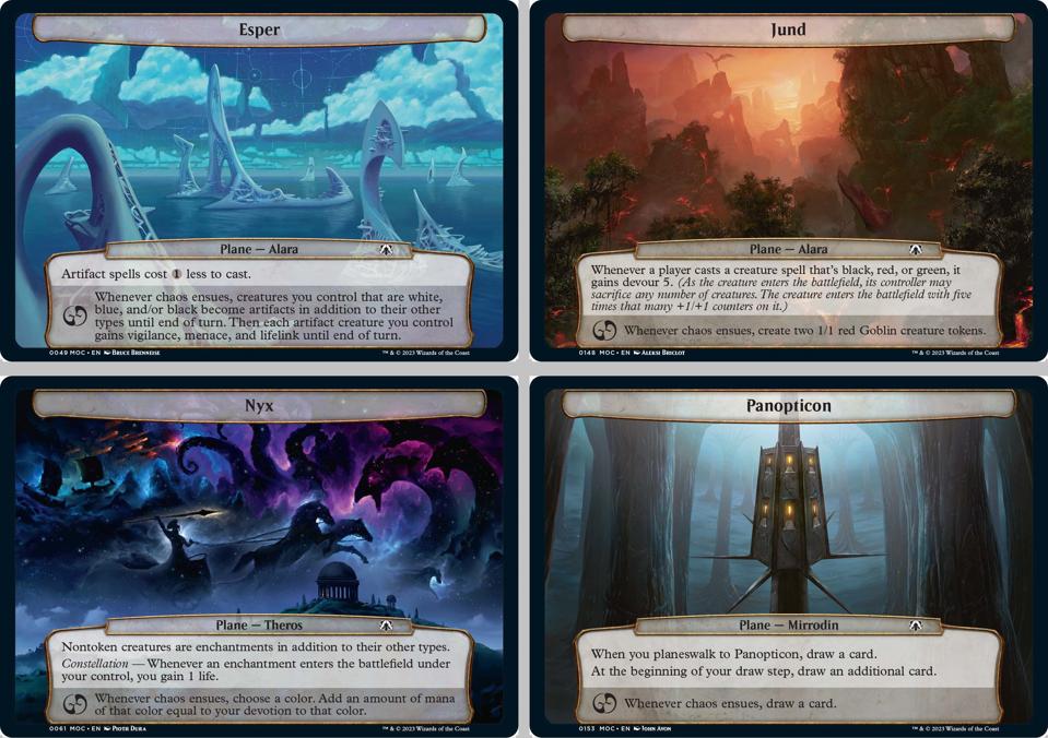 MTG: March Of The Machine Expansion Previews New Cards And Mechanics