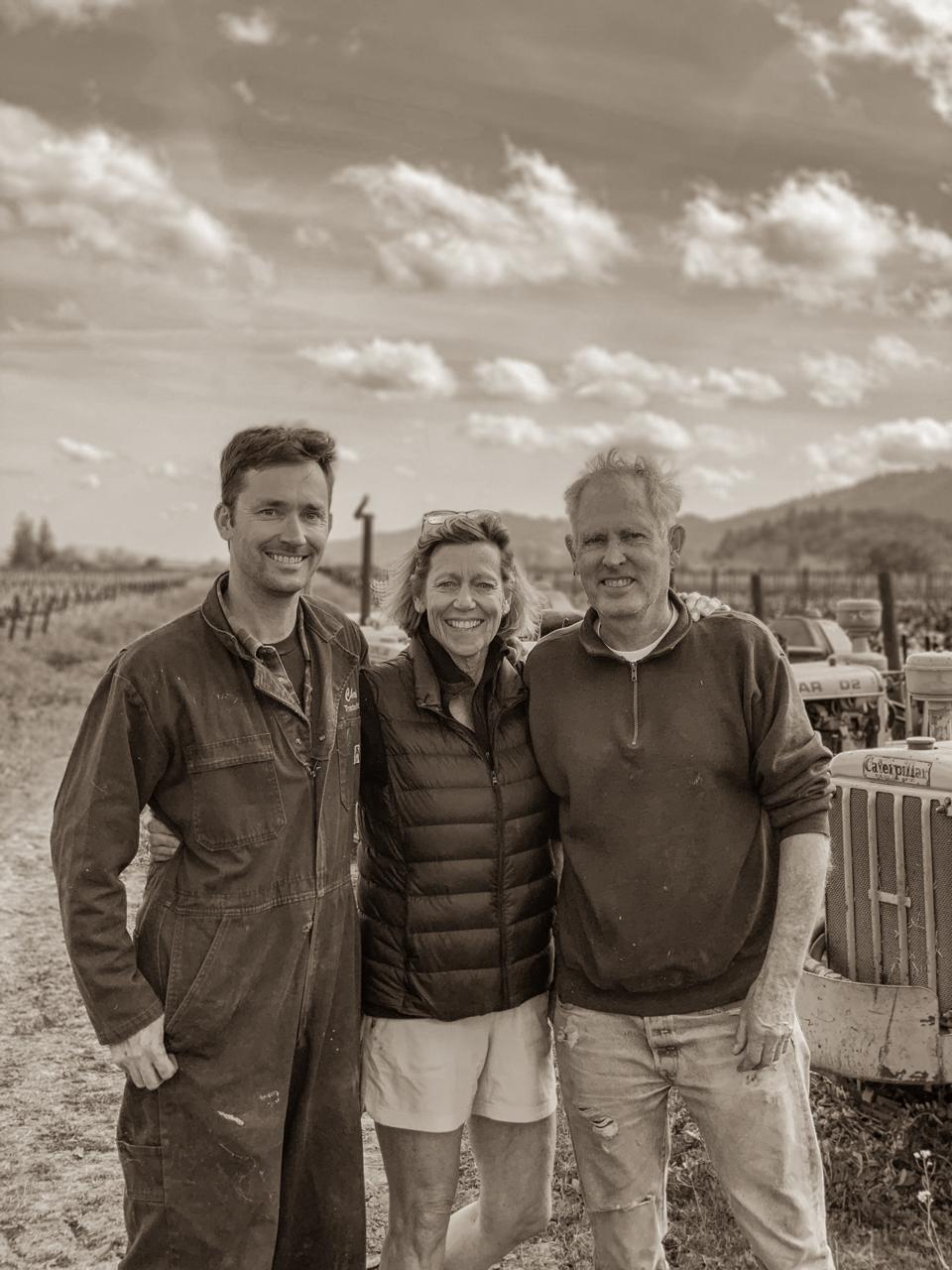 Chris, Melody, Gary Morisoli Courtesy of Chris Morisoli