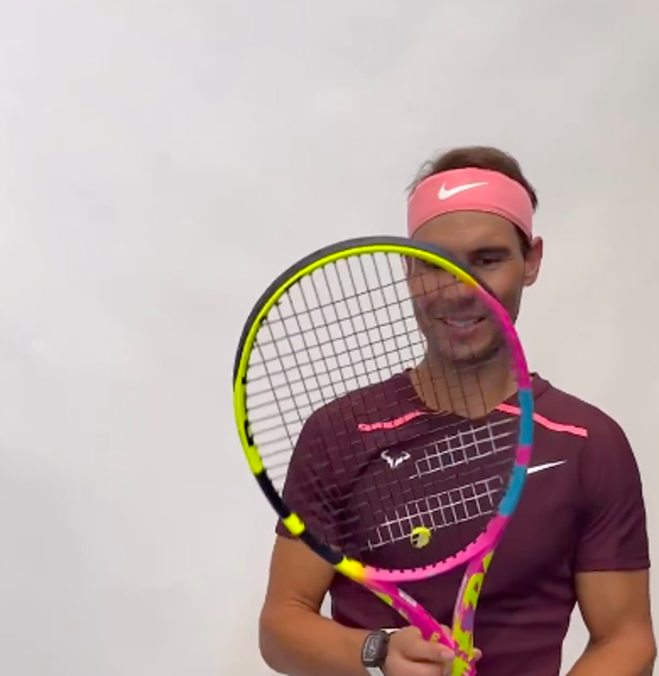 ありがとう！【ナダル】2023モデル Rafael Nadal ジャケット ありがとう【ナダル】2023全豪着用 ジャケットUS:S